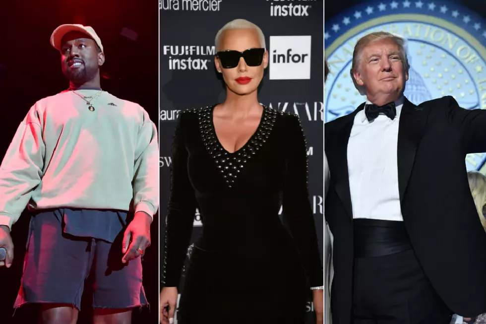 Amber Rose Thinks Kanye West and President Trump Have the Same Personality