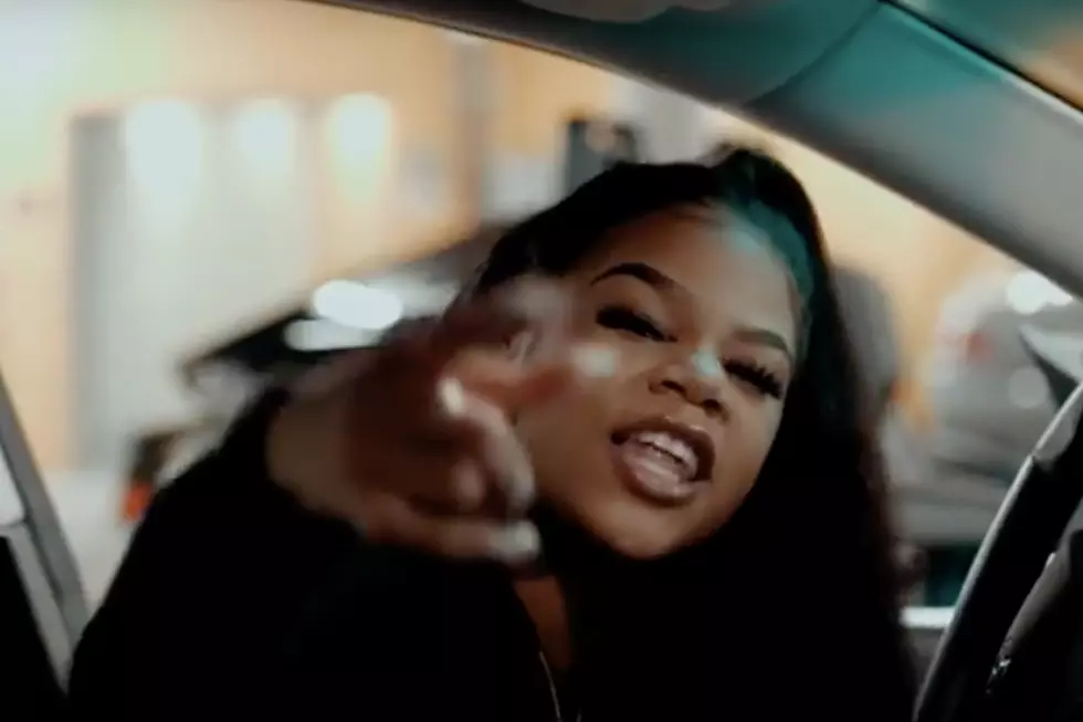 Molly Brazy Menaces From a Parking Garage in "Like That" Video