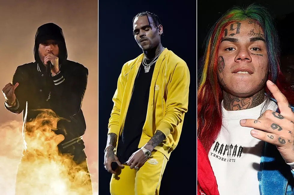Women’s Rights Group Asks Spotify to Remove Music by Eminem, Chris Brown and More From Playlists