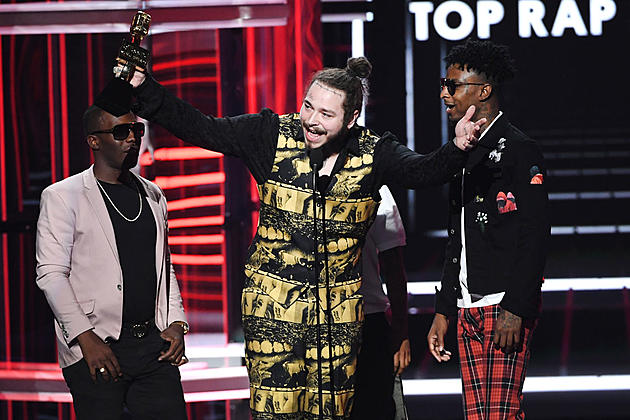 Post Malone&#8217;s &#8220;Rockstar&#8221; Featuring 21 Savage Wins Top Rap Song at 2018 Billboard Music Awards