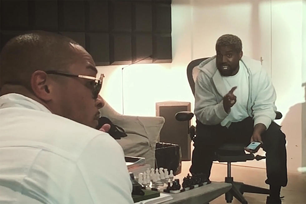 Watch Kanye West and T.I. Create “Ye vs. the People” in the Studio