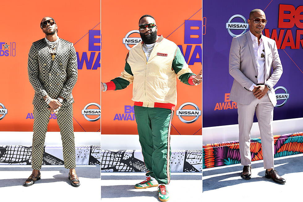 2 Chainz, Rick Ross, T.I. and More Hit the 2018 BET Awards Red Carpet