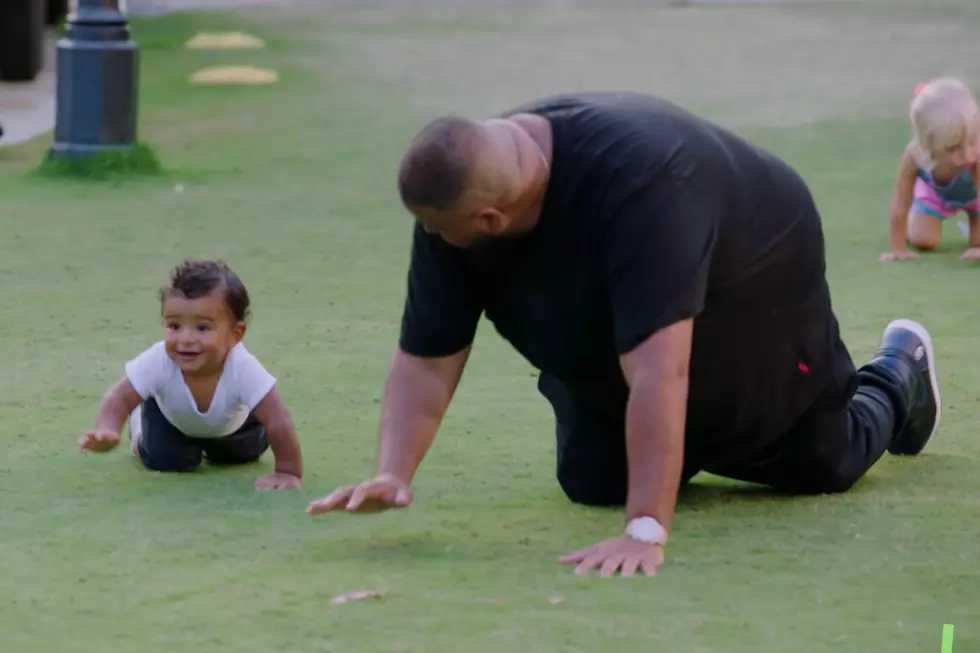 DJ Khaled and His Son Do Daddy-and-Me Boot Camp With Kevin Hart