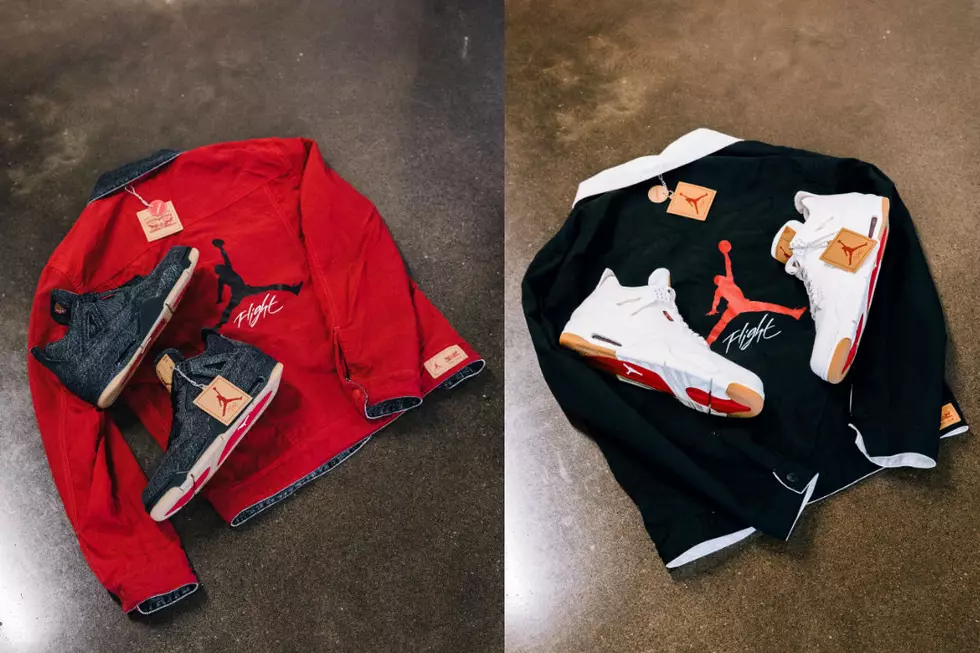 Jordan Brand and Levi’s to Release Two Collaborative Air Jordan 4s