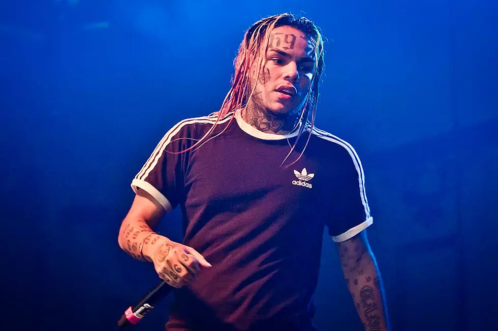 6ix9ine and Security Team Beat Down Fan Who Tackled Him on Stage in Russia