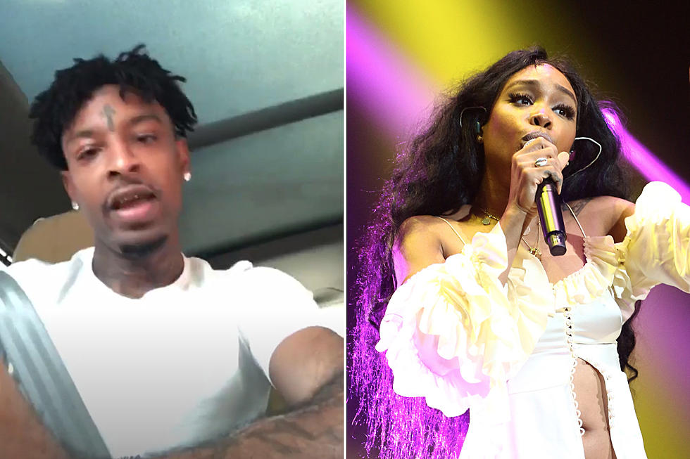 21 Savage Shows Off His Vocal Range While Singing SZA’s “The Weekend”
