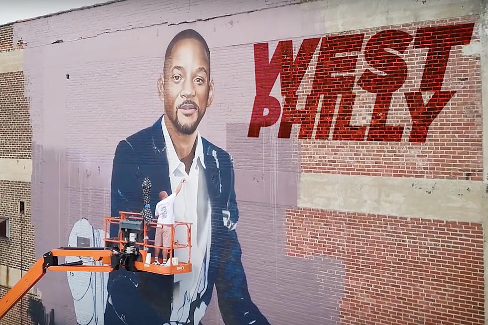 Watch Will Smith’s Touching Reaction to Seeing a Huge Mural of His Face in West Philadelphia