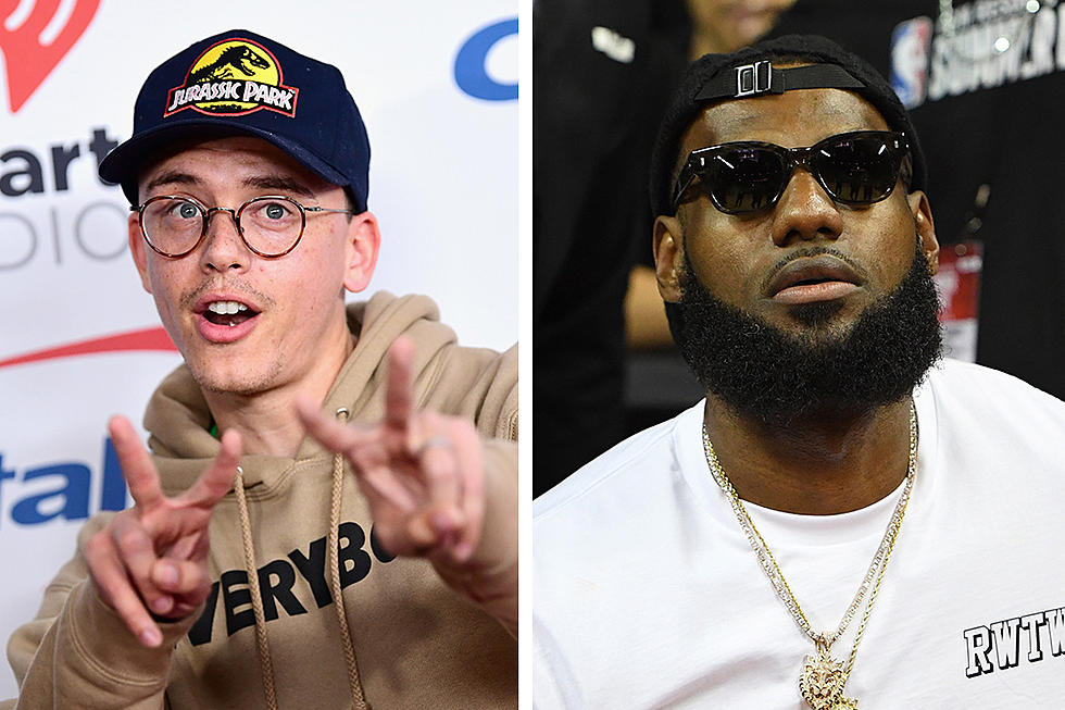 Logic Gets Shoutout From LeBron James for Rocking Lakers Jersey