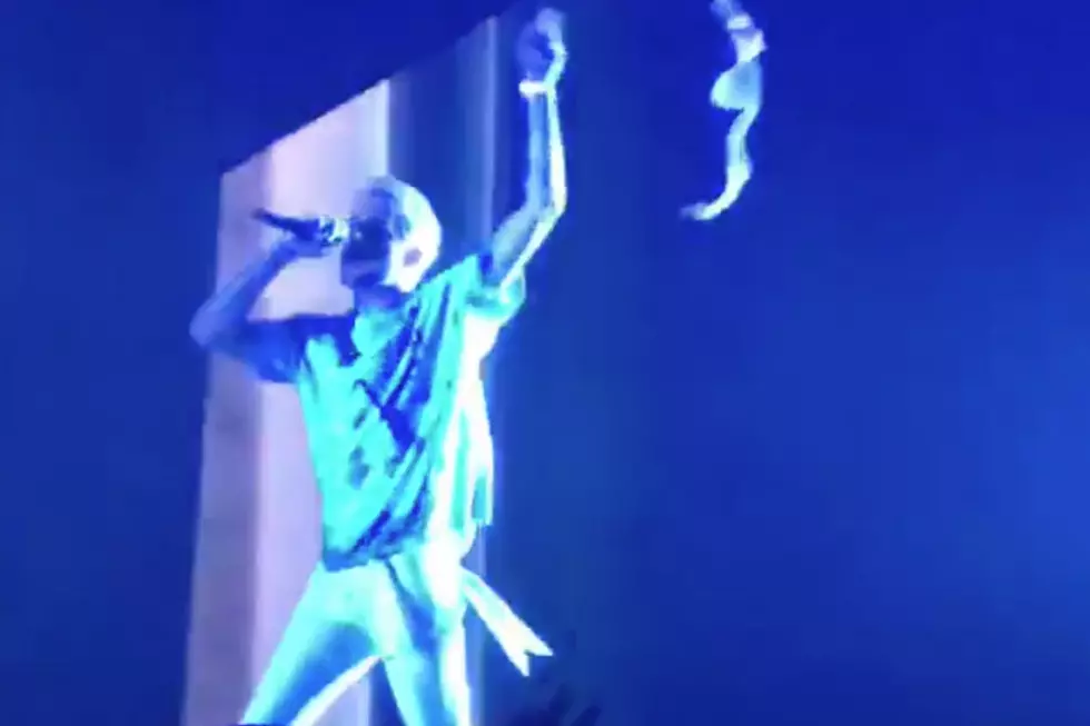 G-Eazy Shows Off the Bras Thrown on Stage During Recent Concert