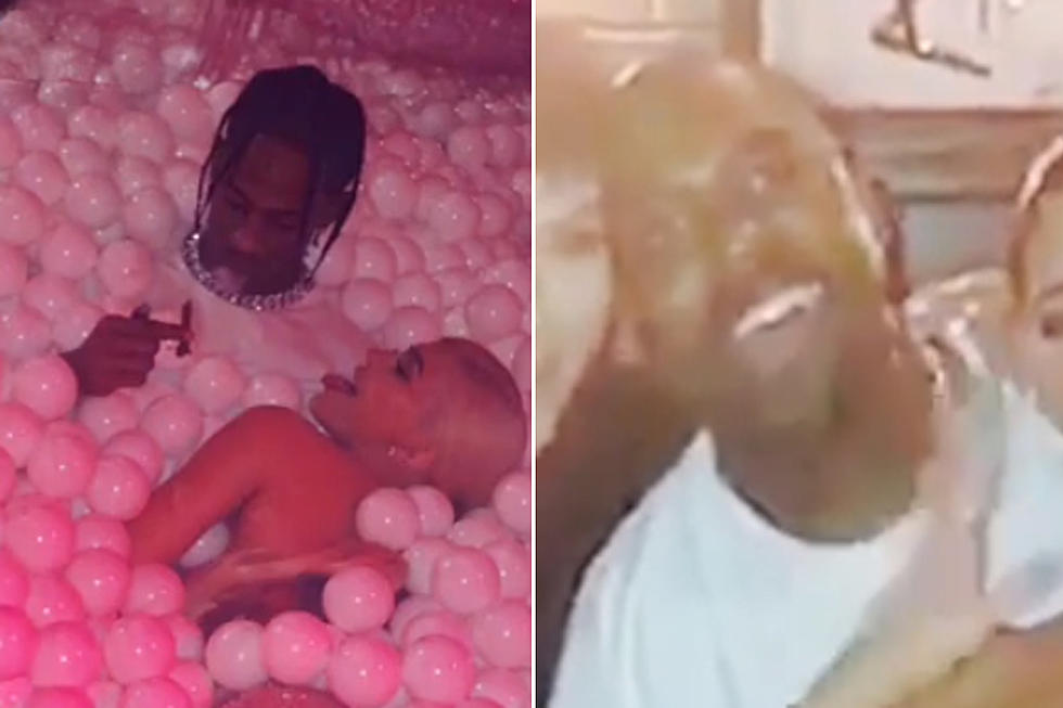 Travis Scott, Kanye West and French Montana Party With Kylie Jenner for 21st Birthday