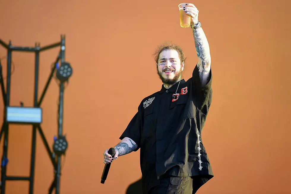 Post Malone Caught Showing PDA to Mystery Girl on Yacht
