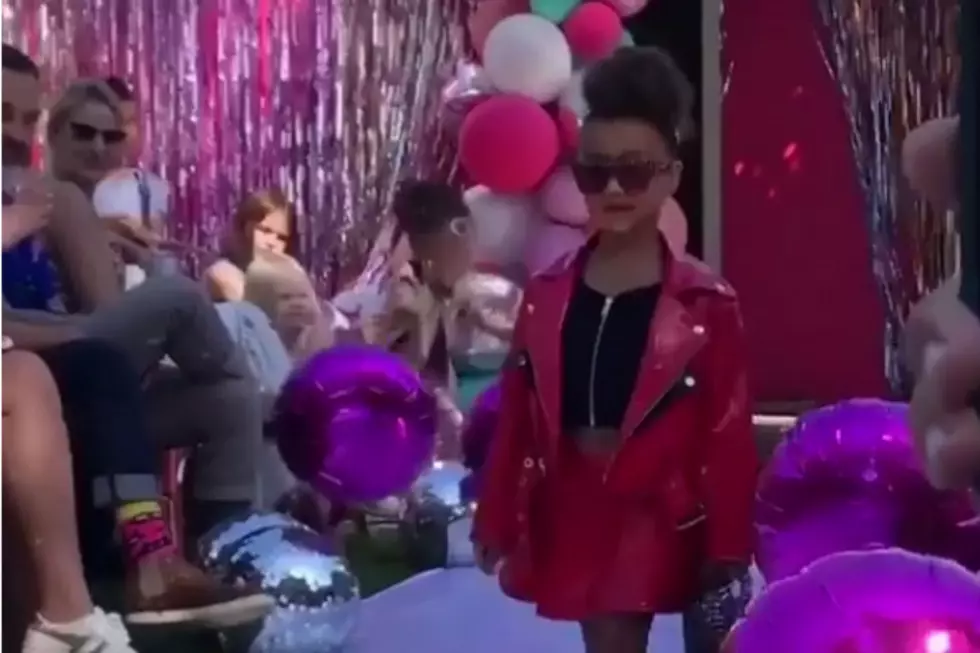 Kanye West’s Daughter North Walks the Runway in Celebrity Fashion Show