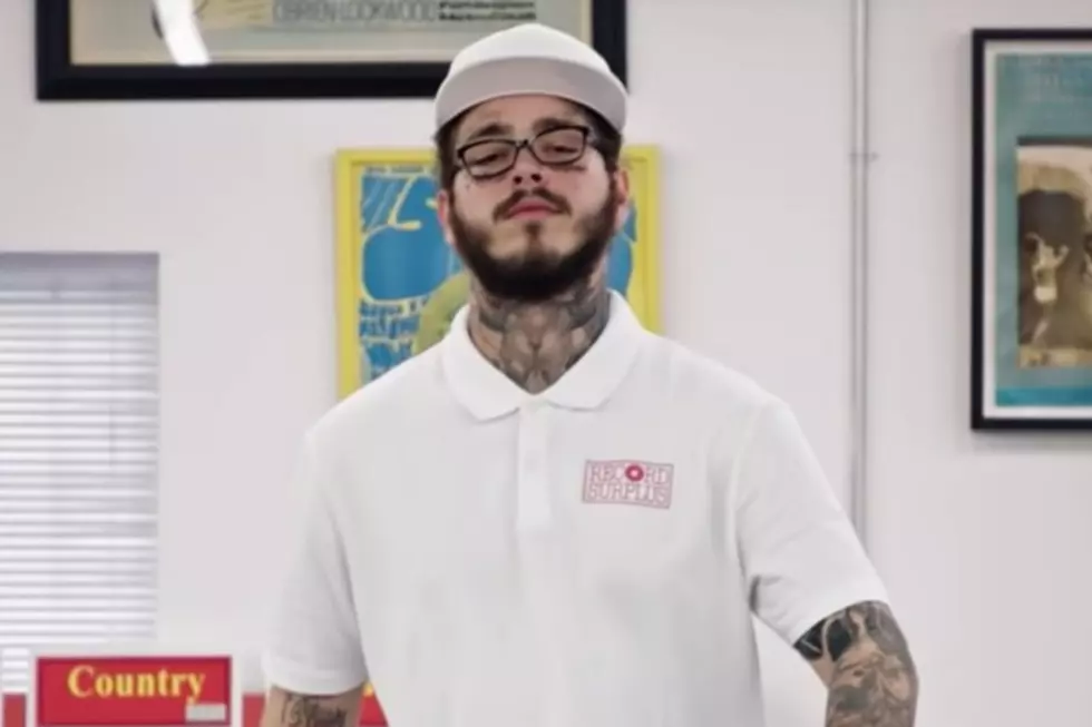 Post Malone Goes Undercover as Record Store Employee to Fundraise for Nonprofit Organization