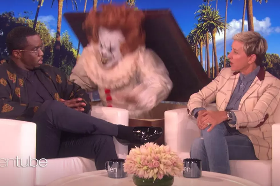 Watch Diddy Face His Fear of Clowns on ‘The Ellen DeGeneres Show’