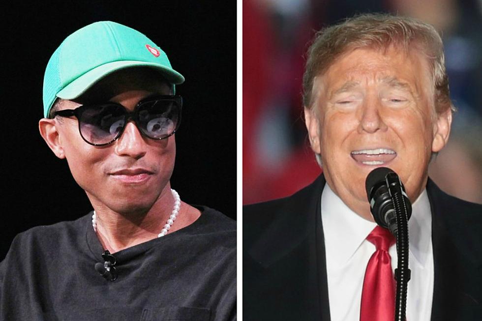Pharrell Sends Cease-and-Desist Letter to President Trump for Playing “Happy” at Midwest Rally