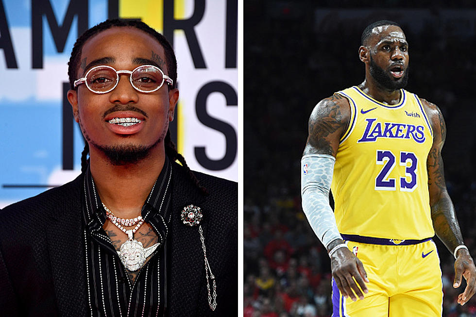 Quavo Writes New Song Celebrating LeBron James’ First Game as a Los Angeles Lakers Player