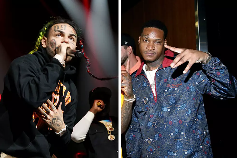 6ix9ine Gets in Heated Exchange With Slim 400