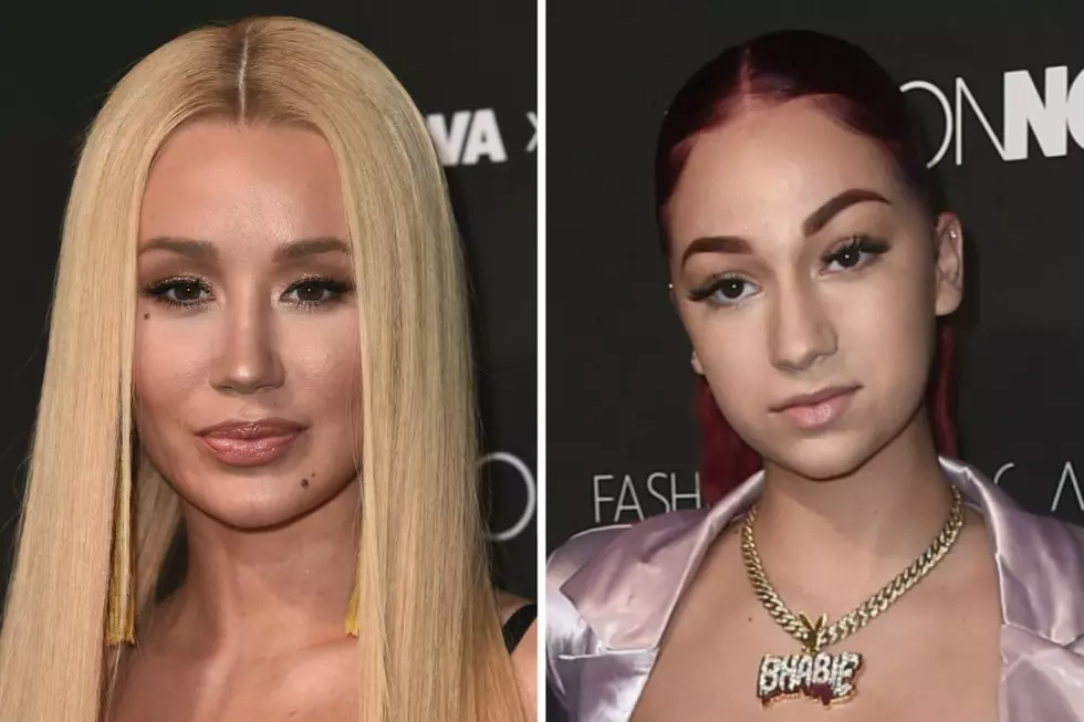 Iggy Azalea Calls Bhad Bhabie Lame as Hell for Throwing a Drink at Her