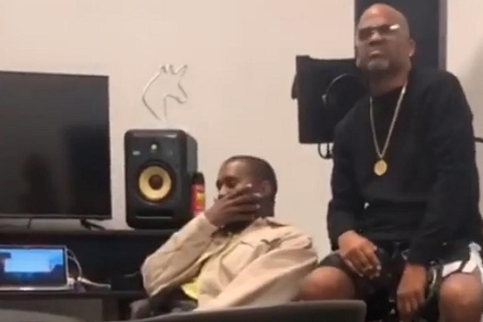 Kanye West Freestyles in the Studio With Dame Dash
