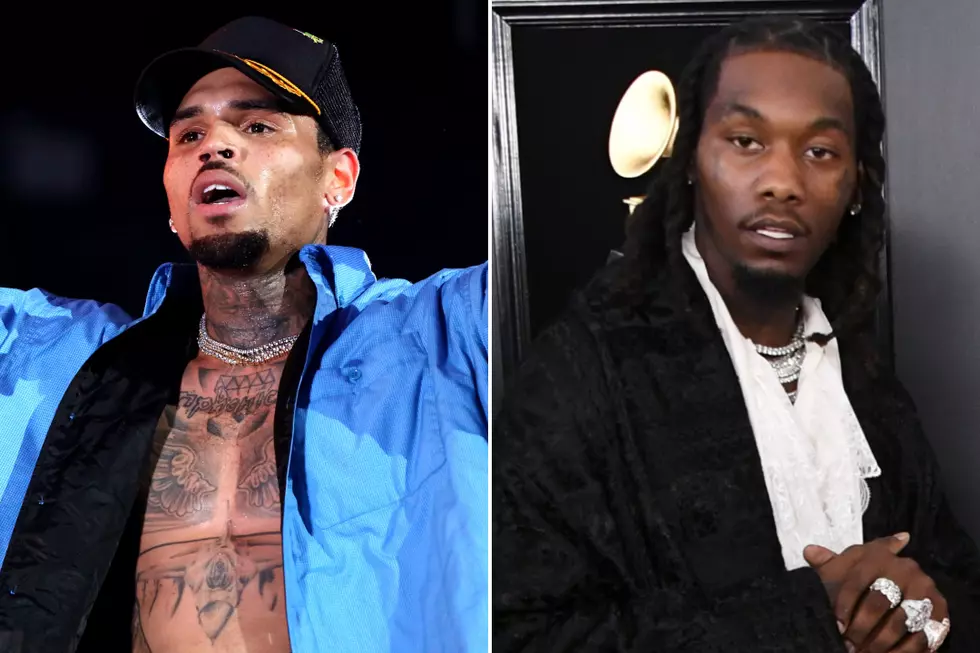 Report: Police Check on Chris Brown Amid Offset Beef