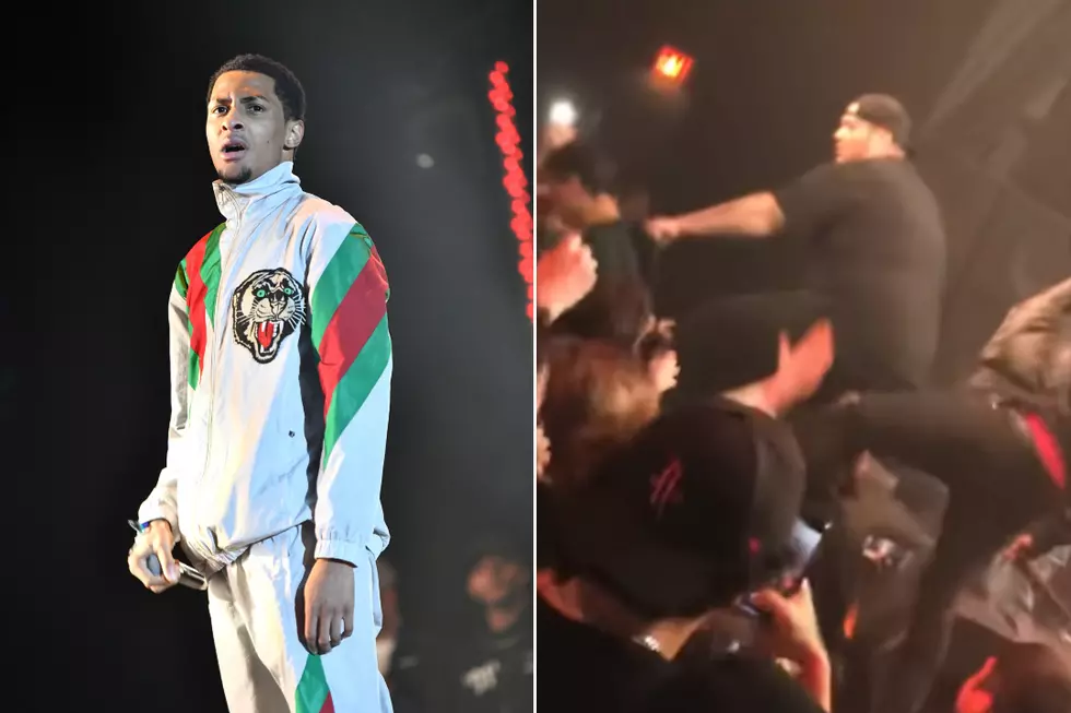 Comethazine Throws Microphone at Crowd After Having Objects Thrown at Him