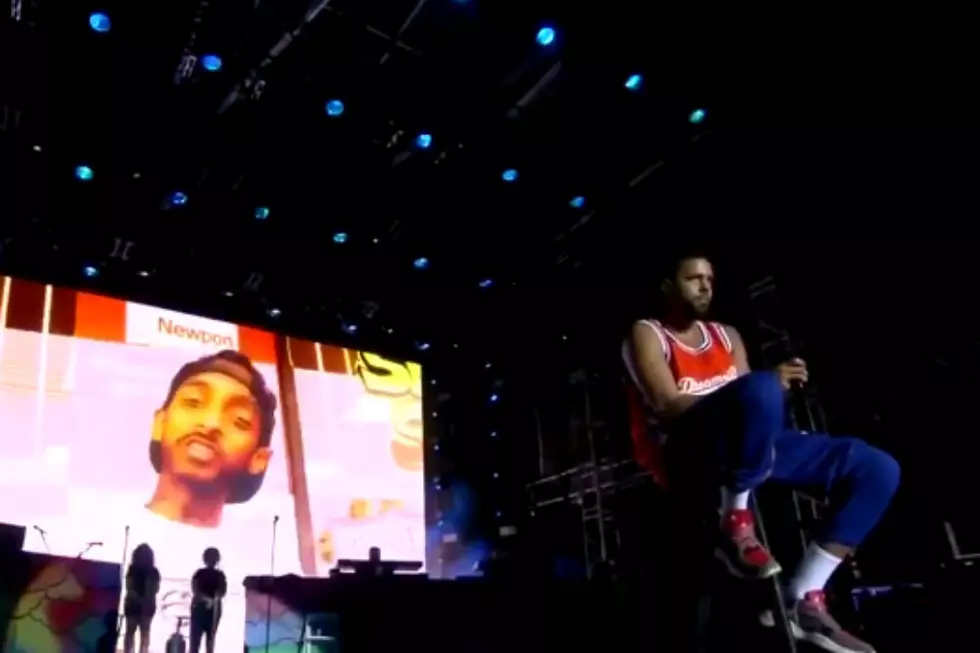 J. Cole Performs Touching Tribute in Honor of Nipsey Hussle