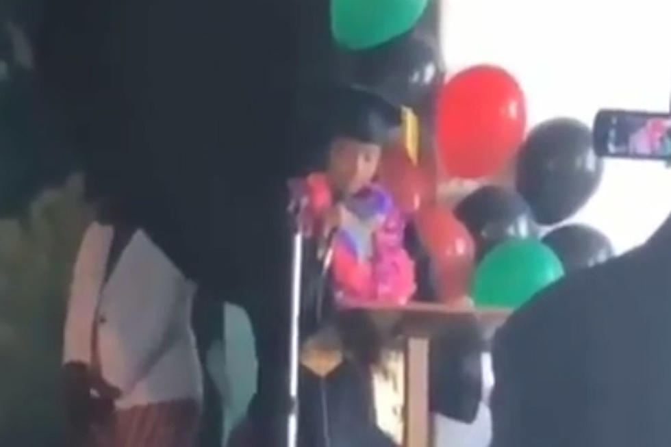 Nipsey Hussle’s 10-Year-Old Daughter Honors Him During Elementary Graduation