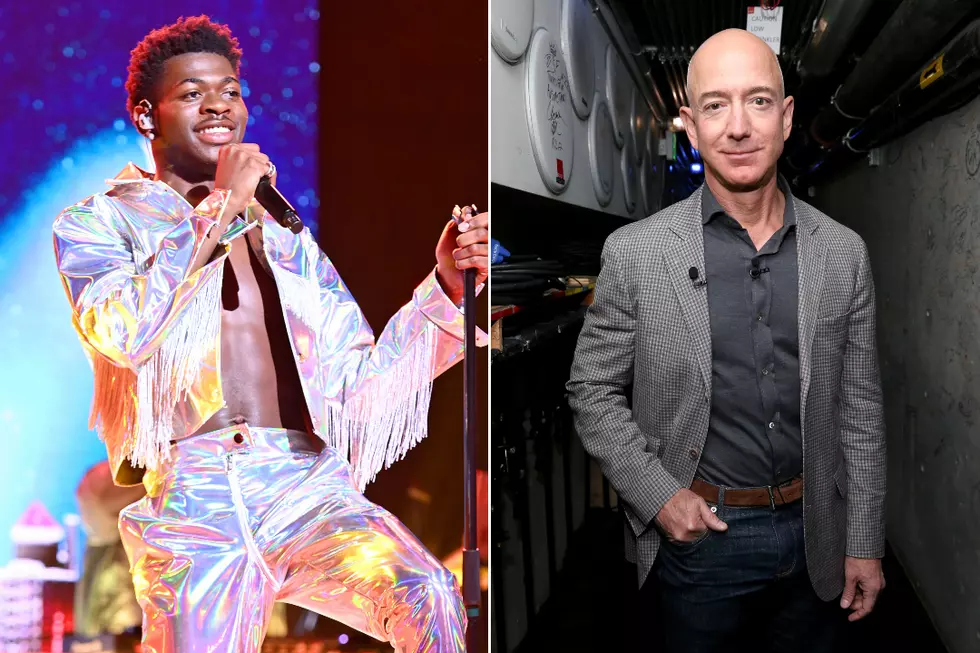 Lil Nas X Parties With Jeff Bezos at Amazon Concert