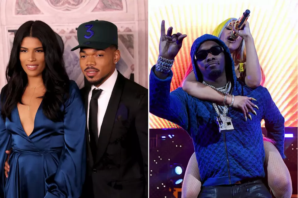 Chance The Rapper Says Offset and Cardi B Inspired Him to Marry His Wife