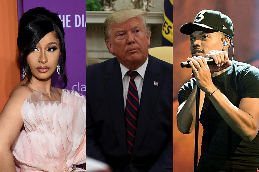 Cardi B and Chance The Rapper Think Trump Will Be Re-Elected