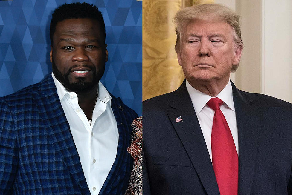 Reporter Quotes 50 Cent to Describe President Trump, Fif Responds: “Trump on Some Real Gangsta S*!t”