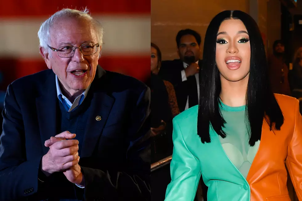 Bernie Sanders Would Support Cardi B Going Into Politics