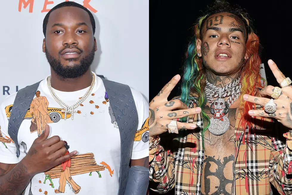 Meek Mill Clowns 6ix9ine After New Picture of Rapper in Prison Surfaces