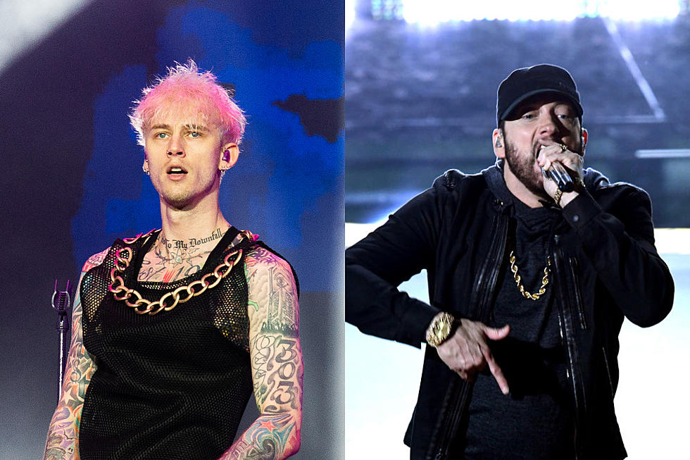 Machine Gun Kelly Appears to Diss Eminem on New Song