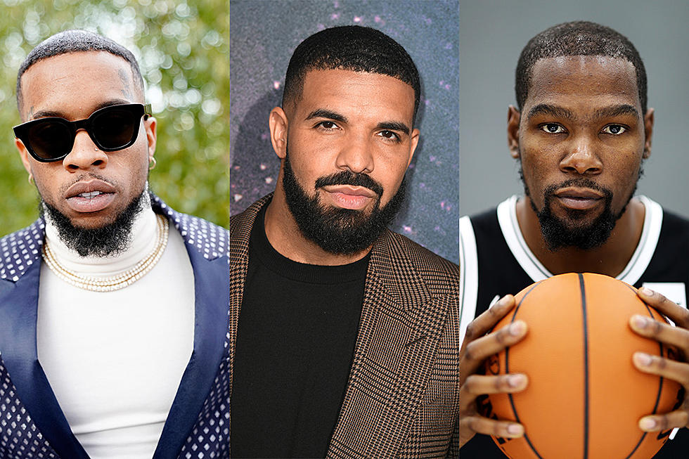 Drake Laughs When Tory Lanez Asks Him About Kevin Durant, Jokes That Wine Keeps the Coronavirus Away
