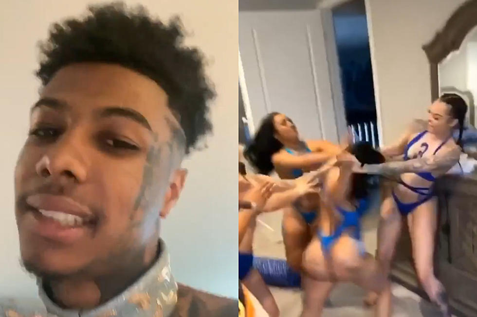 Fight Breaks Out at Blueface’s House During Music Video Shoot: Watch