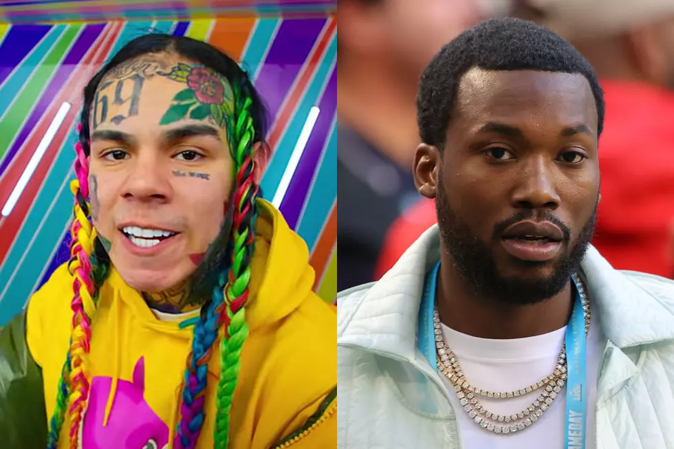 6ix9ine Appears to Call Out Meek Mill for Not Protesting