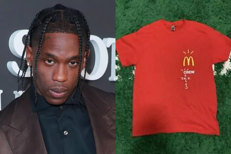 Travis Scott McDonald’s Shirts Being Sold by Fans for Up to $450