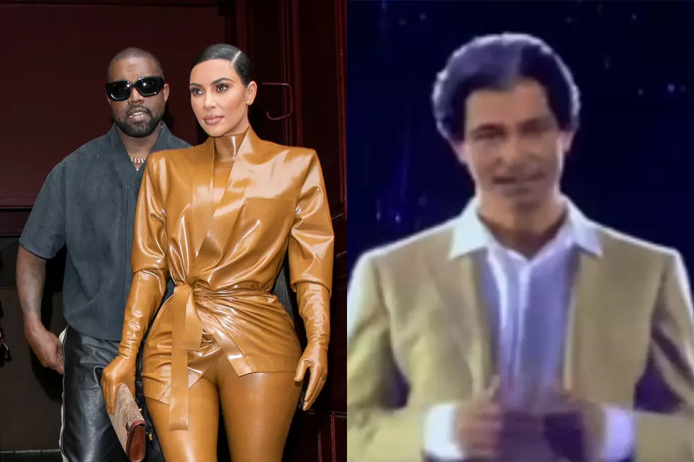Kanye Gets Kim Kardashian a Hologram of Her Father for Birthday