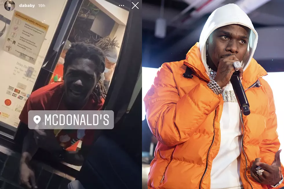 McDonald’s Employee Freestyles for DaBaby in a Drive-Through: Watch