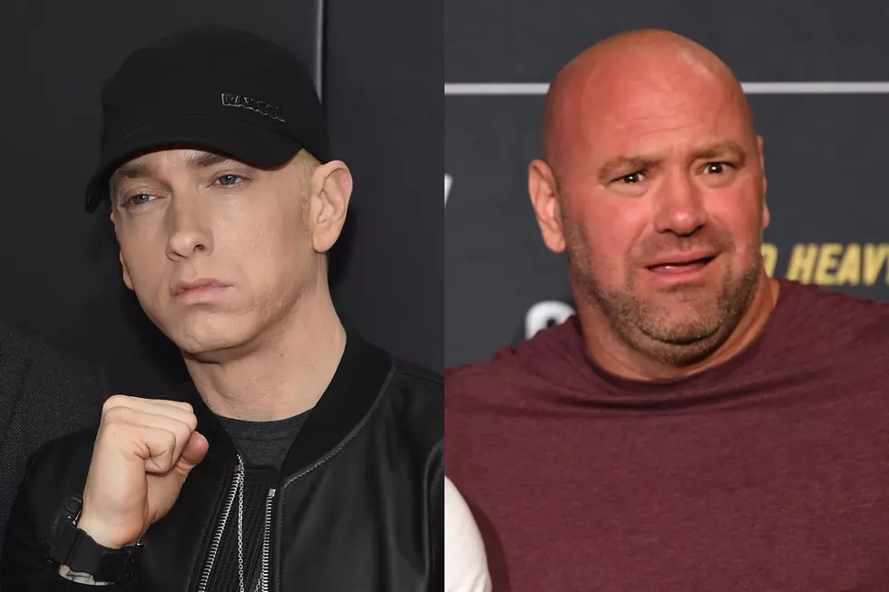 Eminem Takes Swipe at UFC President, Tells Him His Opinion Doesn’t Matter – Watch
