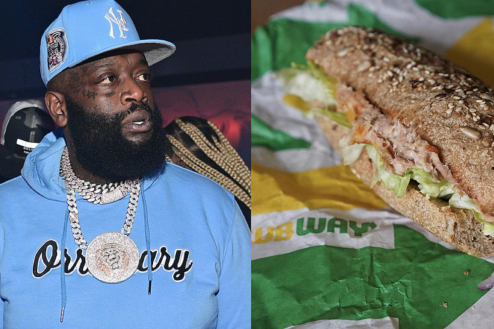 Rick Ross Uses Subway's Tuna Controversy to Promote Thighstop