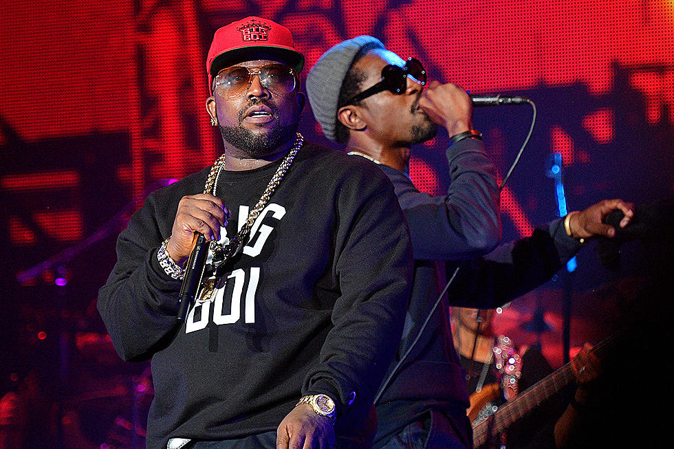 Andre 3000 and Big Boi Attend College Football Game Together