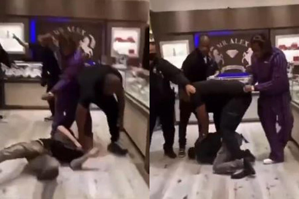 Gunna's Security Guard Slams Person in Jewelry Store - Watch 
