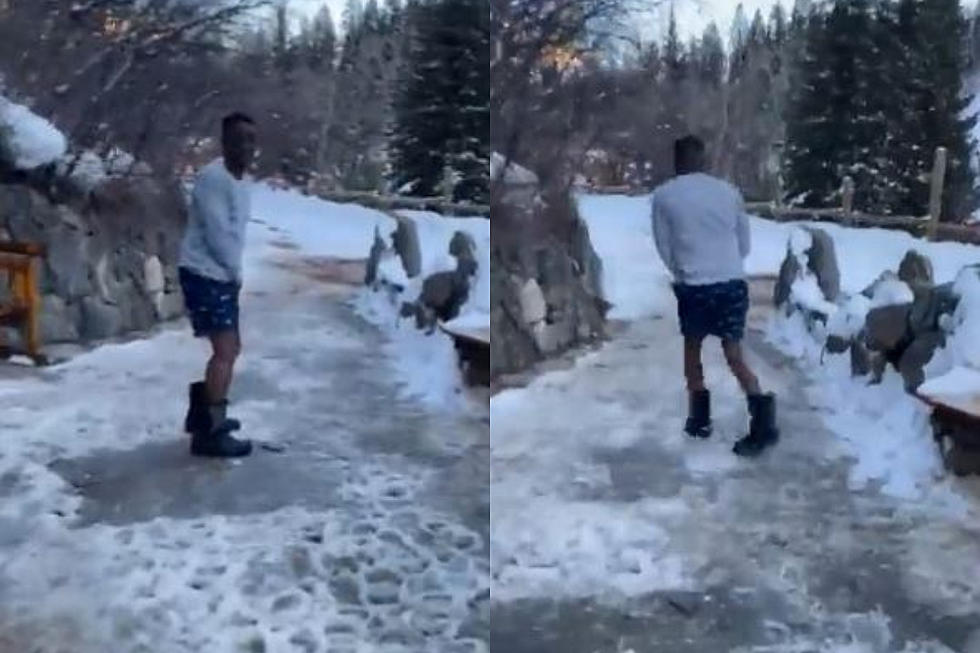 Boosie BadAzz Tries Mushrooms, Runs Around in the Snow in Shorts – Watch