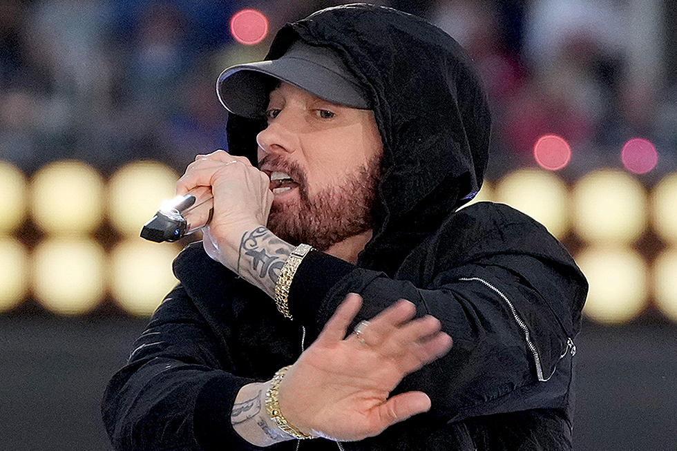Here Are the Shoes Eminem Wore During 2022 Super Bowl Halftime Show
