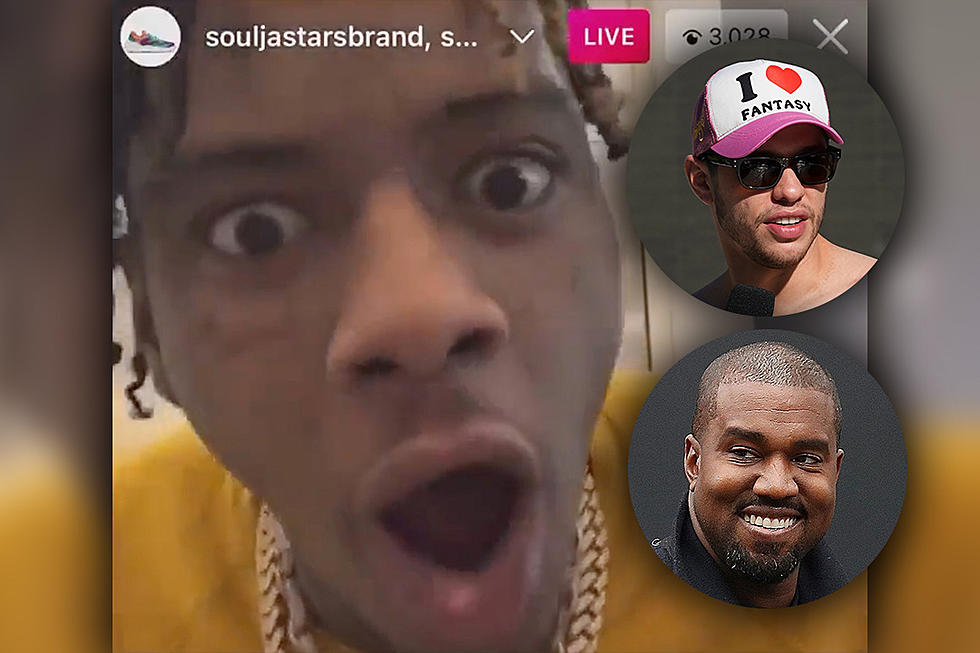 Soulja Boy Goes Off on Pete Davidson for Telling Kanye West He Was in Bed With Ye’s Wife