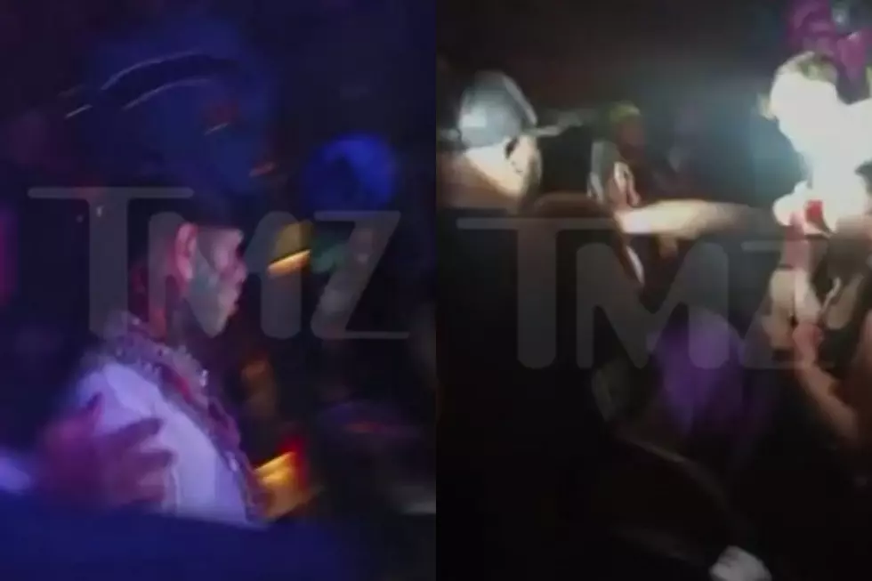 6ix9ine Gets Sucker Punched in Club – Watch