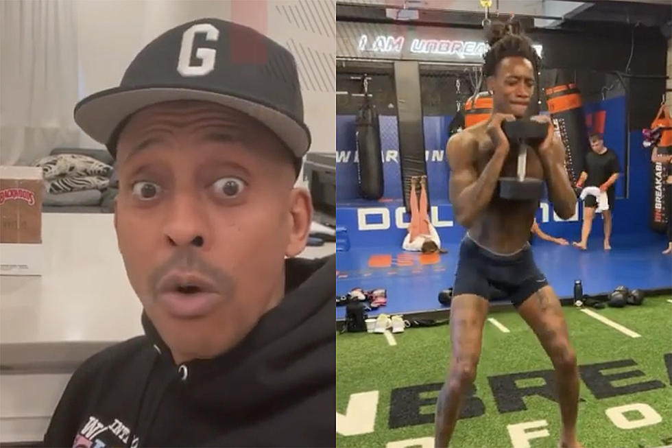 Gillie Da Kid Clowns Wiz Khalifa for His Gym Outfit, Wiz Says He’s Not Responsible for People’s Childhood Trauma