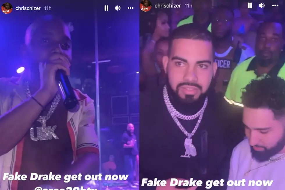 Fake Drake Appears to Get Kicked Out of Club, Claims It Was Staged and Promo for Real Drake – Watch